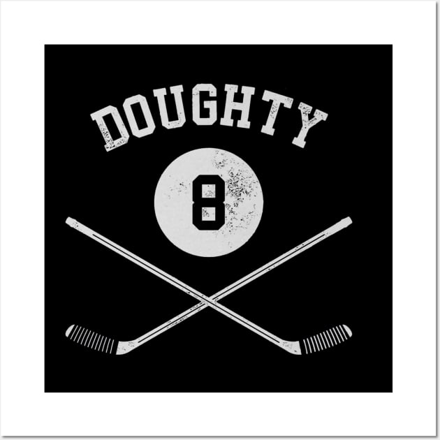 Drew Doughty Los Angeles Sticks Wall Art by TodosRigatSot